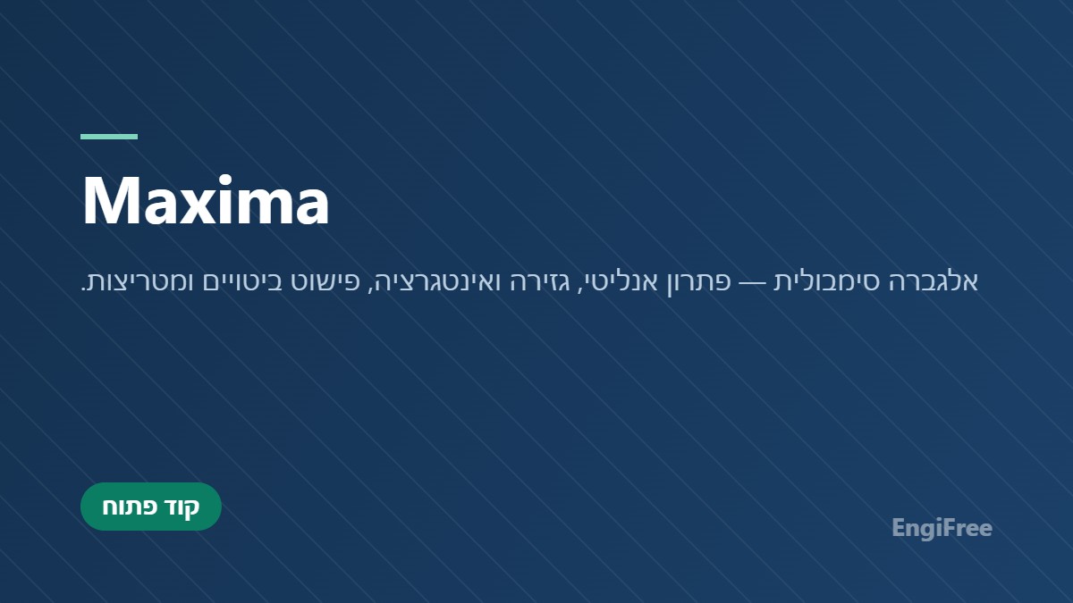 Maxima