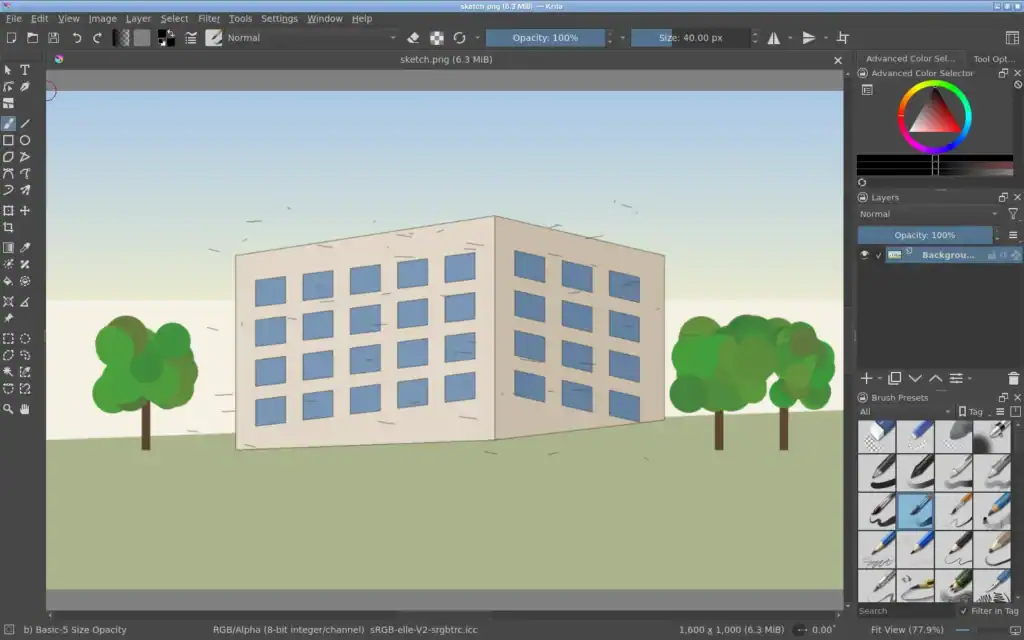 Krita — המדריך המלא: ציור דיגיטלי, סקיצות והדמיות בסגנון ידני בחינם
